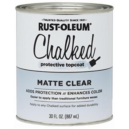 Zinsser 287722 1 Quart- Clear Chalked Paint 221201